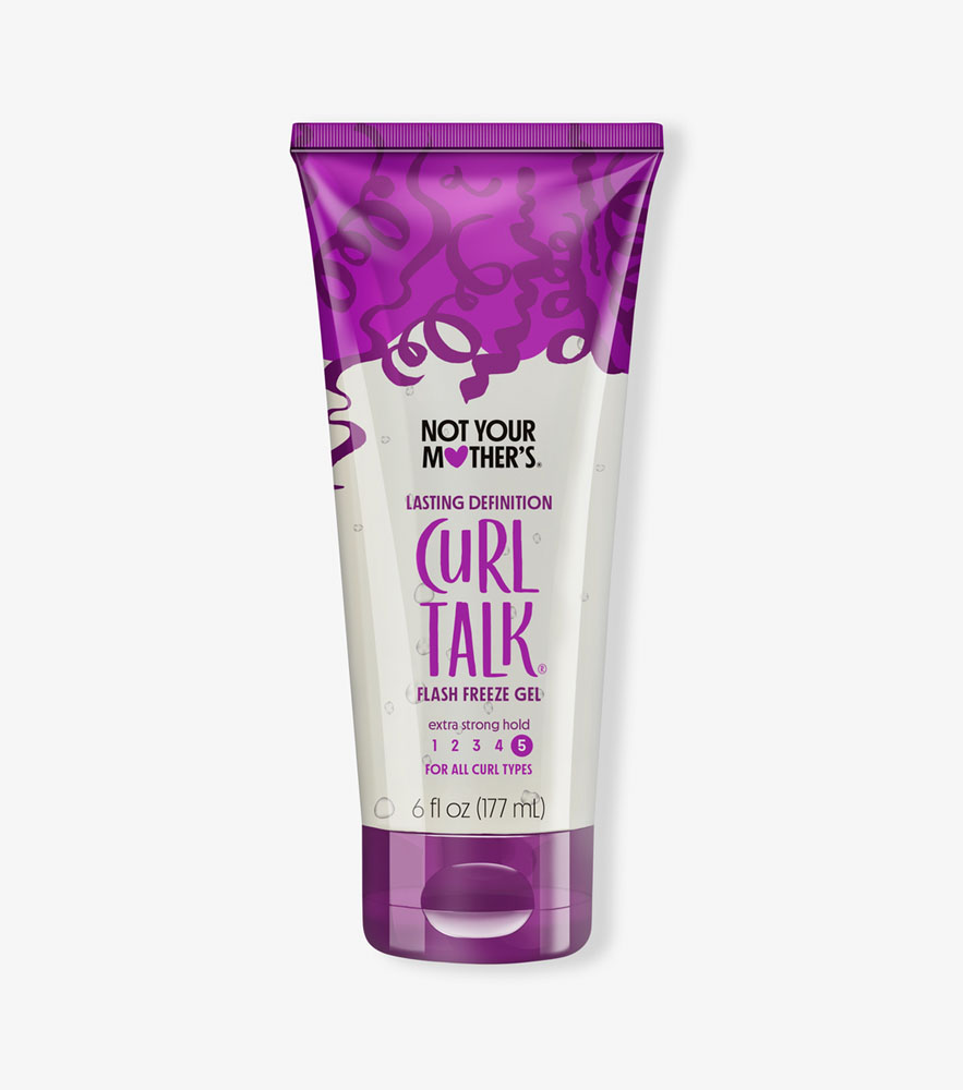 NOT YOUR MOTHER'S CURL TALK FLASH FREEZE GEL EXTRA HOLD